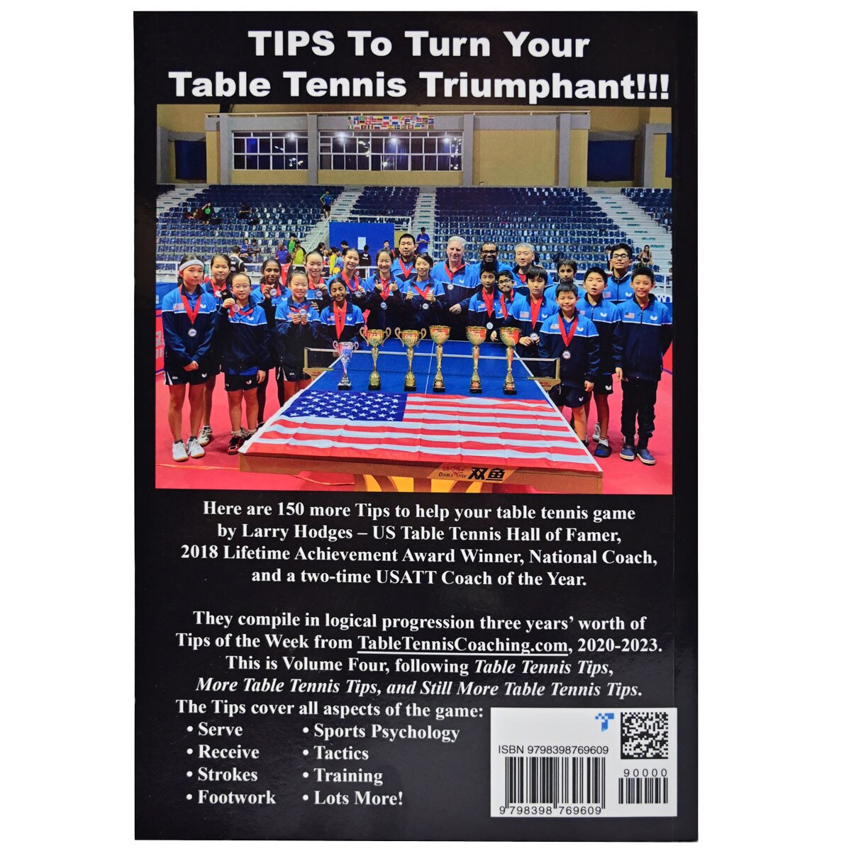 Yet Still More Table Tennis Tips: Back of the book